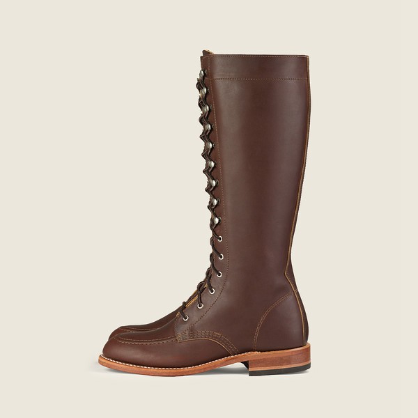 Red Wing Heritage Boots Gloria - Tall Oro-Iginal Læder - Brune - Dame 7016-JOVQK